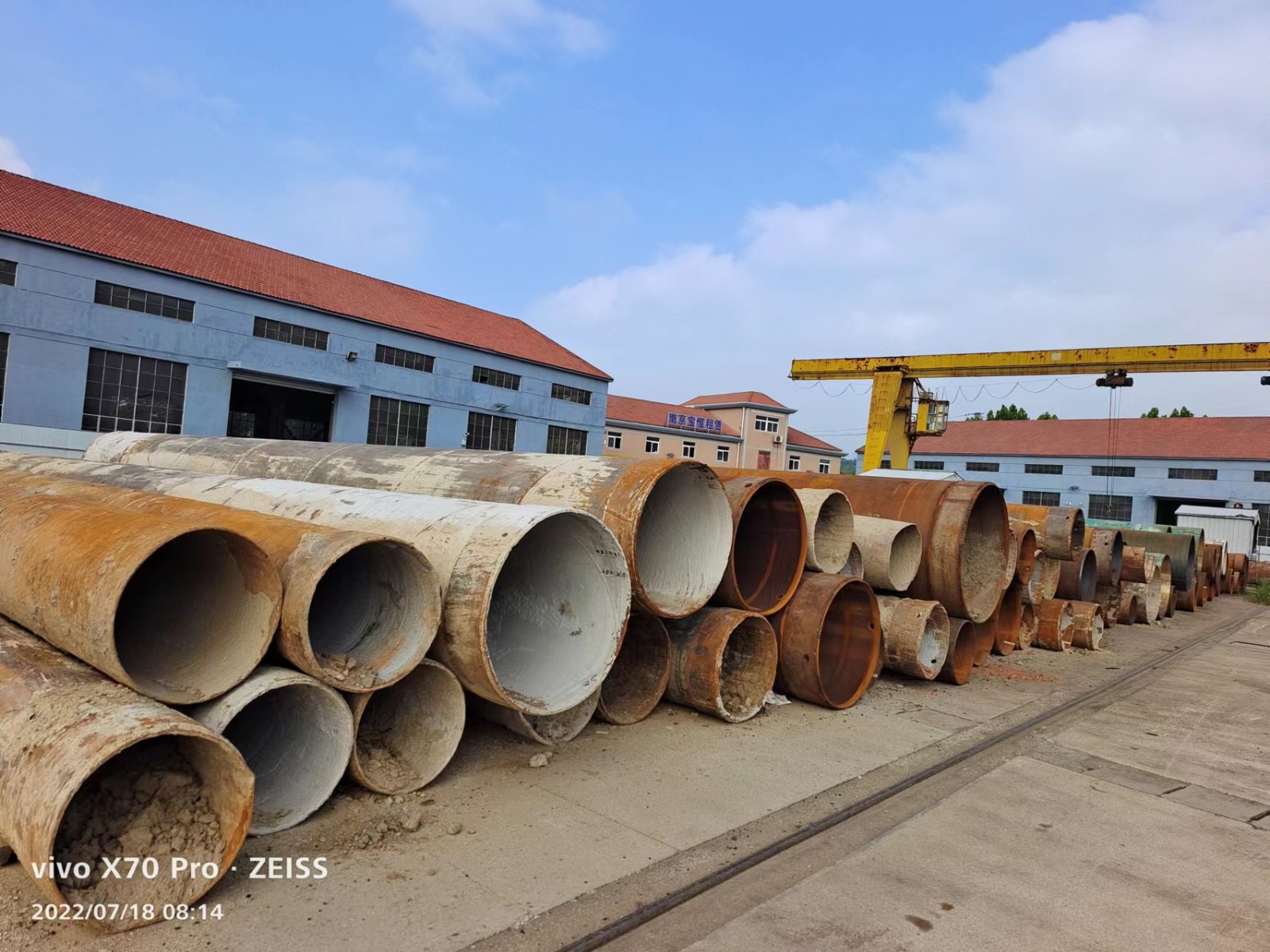 新沂钢护筒出租 (3)